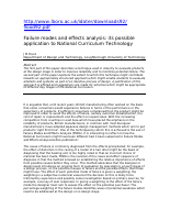 Failure modes and effects analysis.doc